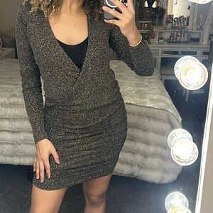 Express sparkly dress size Medium used in good condition
